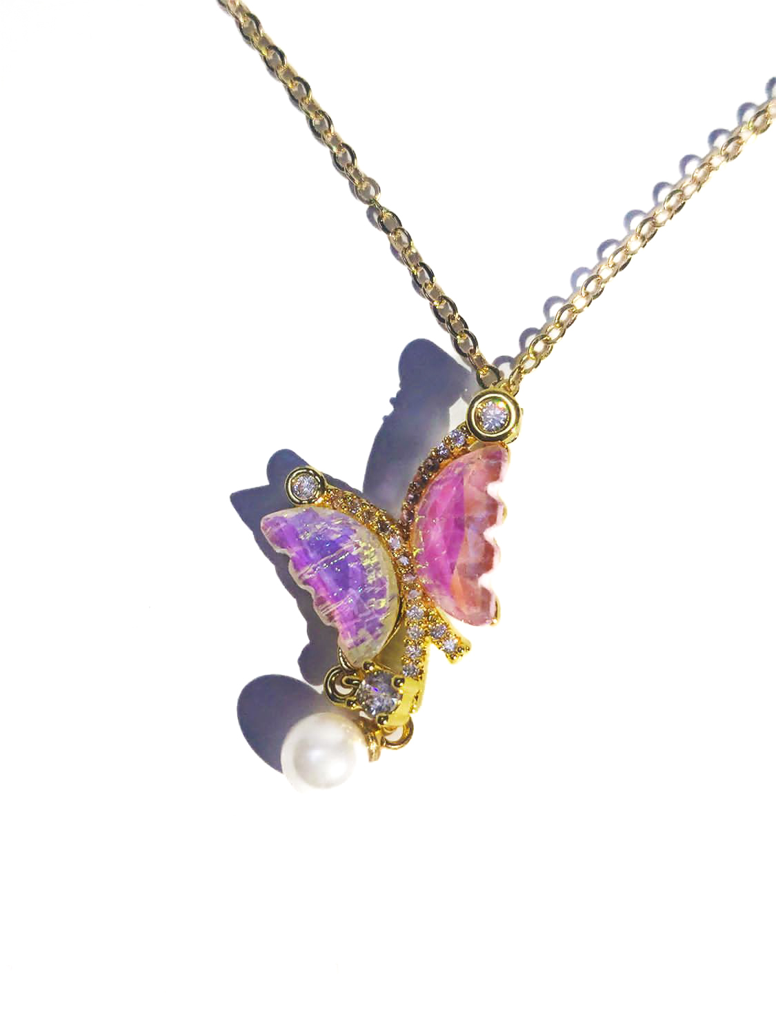 Glow with Butterfly Wing Charm