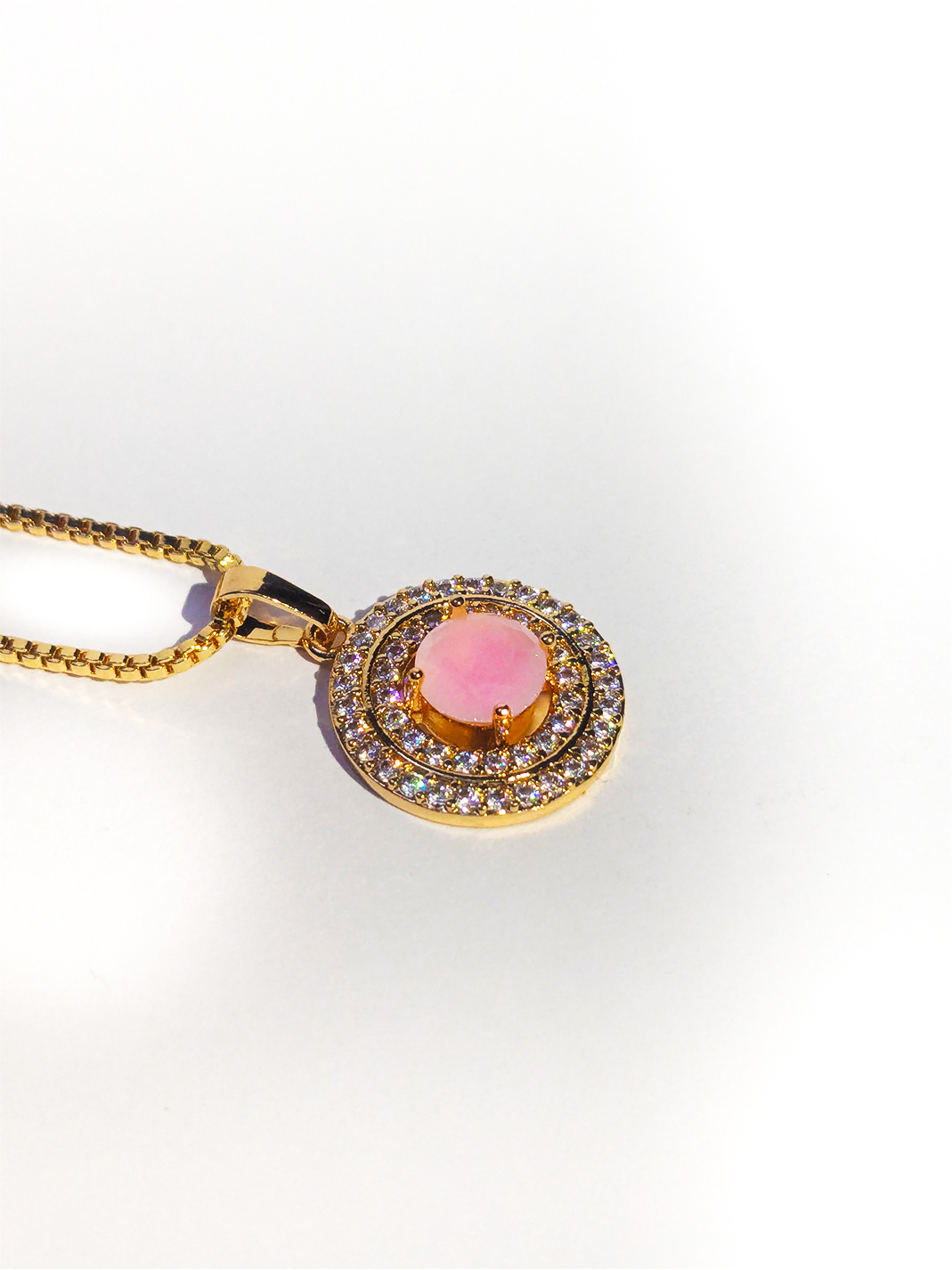 Stainless steel strength, delicate pink charm - Image 2